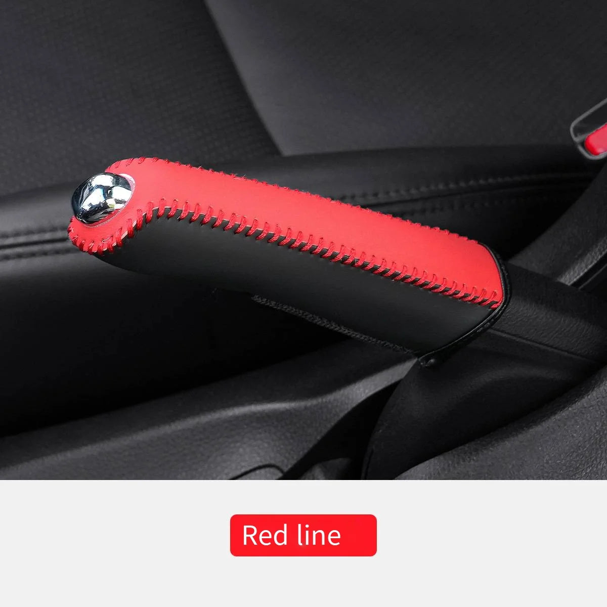 PU Leather Handbrake Cover - Anti-Slip Grip Sleeve