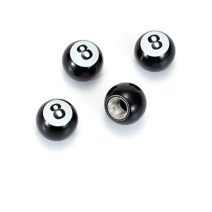 4Pcs/Set Smiley Ball Tire Valve Caps