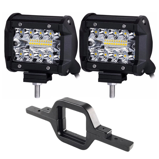 4 Inch LED Work Light - 60W Off-Road Spot Flood