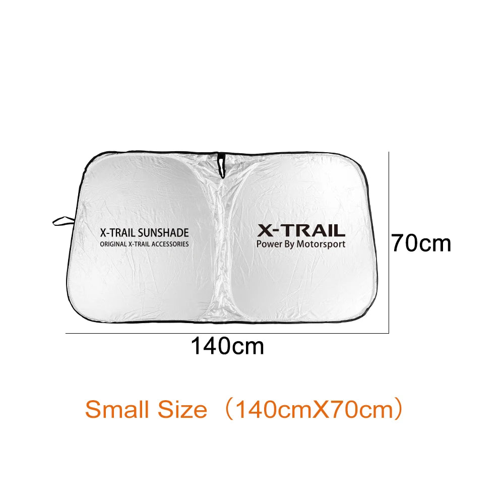 Foldable Car Windshield Sunshade Cover – Anti-UV Silver Coated Cloth