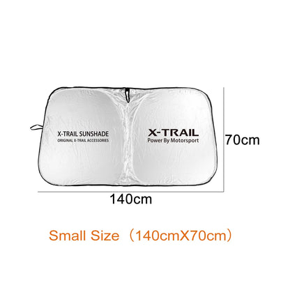 Foldable Car Windshield Sunshade Cover – Anti-UV Silver Coated Cloth