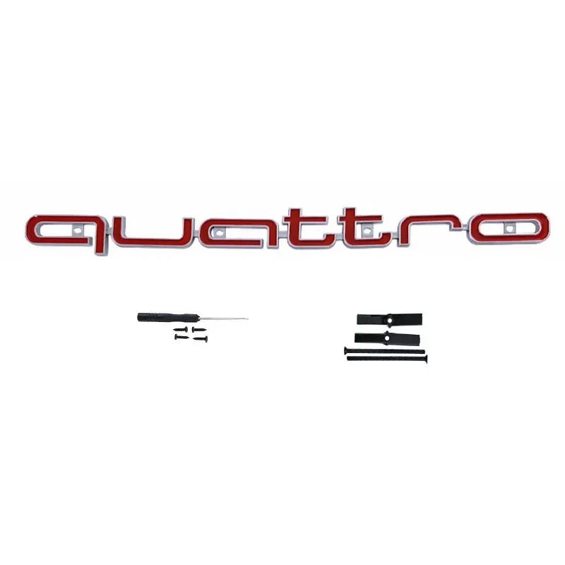 Quattro Front Grille Emblem