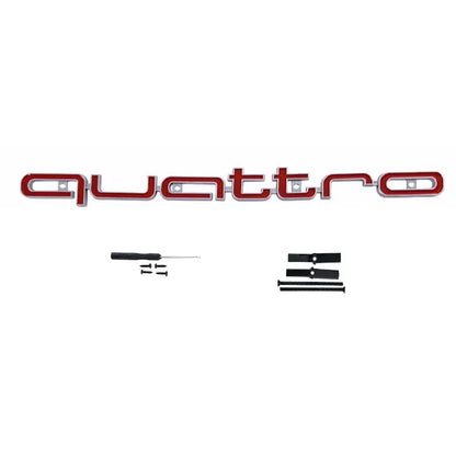 Quattro Front Grille Emblem