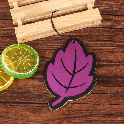 Leaf-Shaped Hanging Car Air Freshener