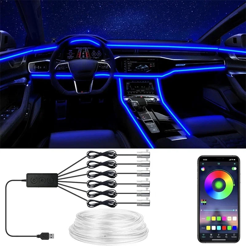 Flexible Wire Lights with App Control