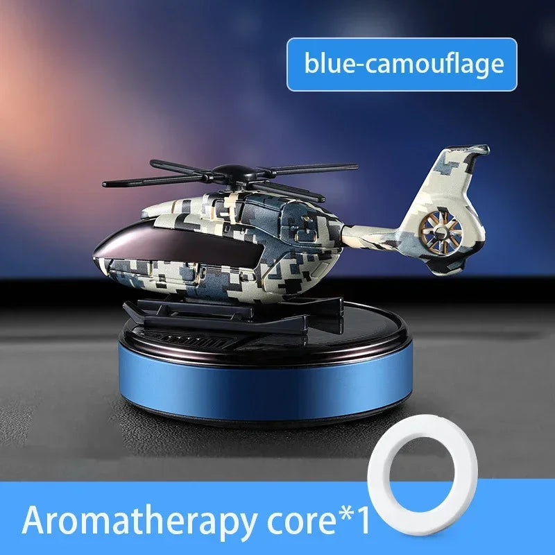 Car Solar Air Freshener Automatic Rotation