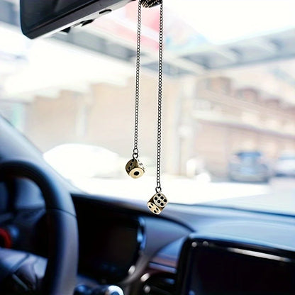 Stainless Steel Rearview Mirror Charm