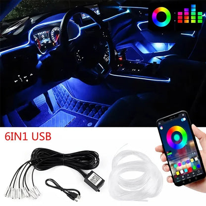Flexible Wire Lights with App Control