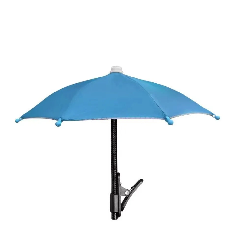 Car Phone Sun Shade Umbrella – Anti-Glare Clip Mount | 11 Colors
