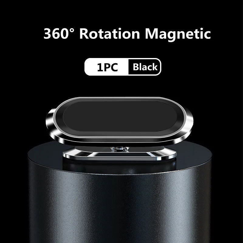 Magnetic Car Phone Holder 360° Adjustable Arm – Air Vent & Dashboard Mount