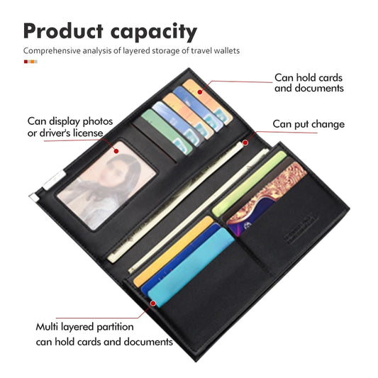 Long Credit Card Holder Wallet for Car Enthusiasts