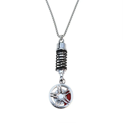 Car Wheel Rearview Pendant