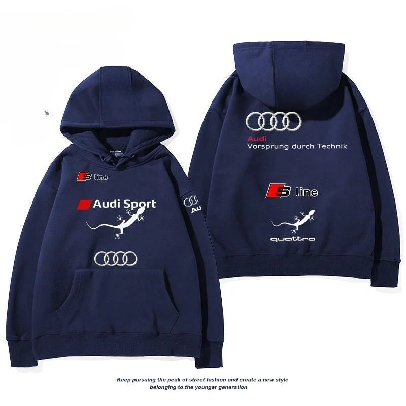 Car Hooded Versatile Casual Hoodie