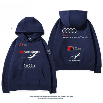 Car Hooded Versatile Casual Hoodie