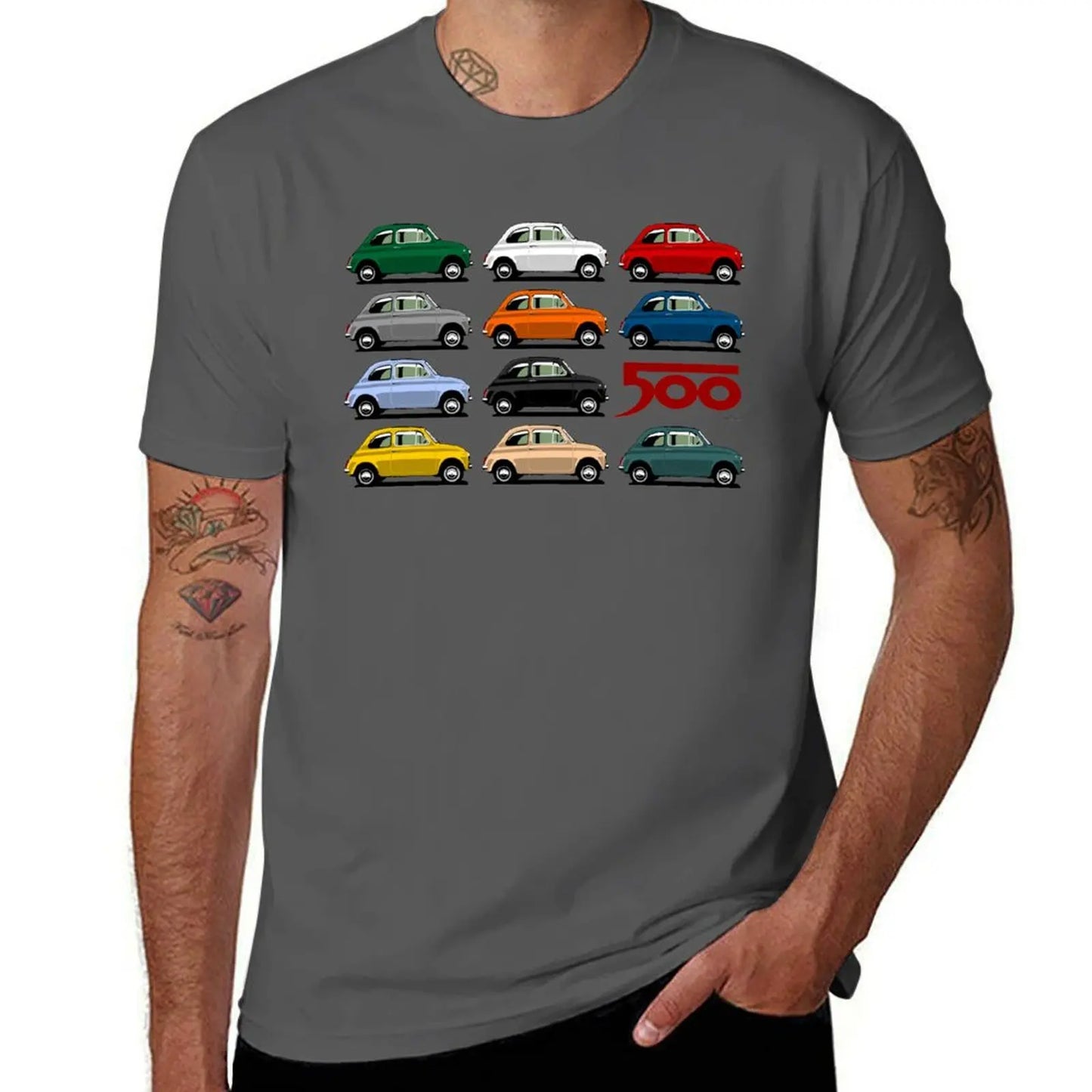 500 Car Side View T-Shirt