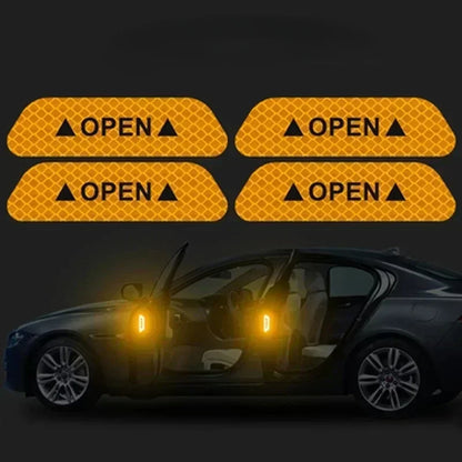 Reflective Car Door Warning Stickers