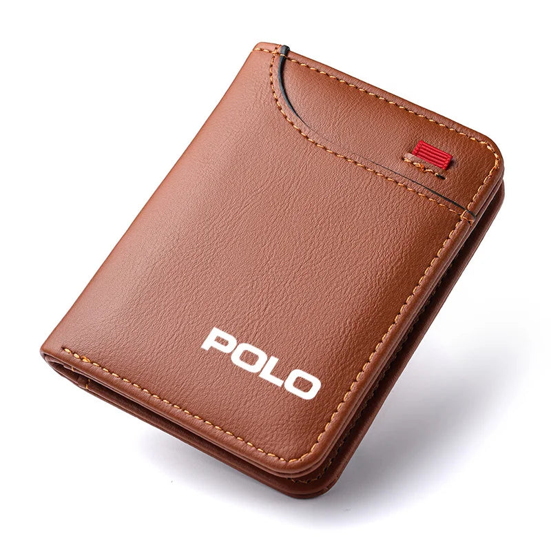 PU Leather Credit Card Holder Wallet – Slim Business Card Purse