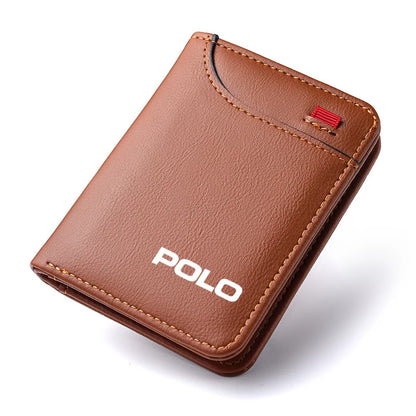 PU Leather Credit Card Holder Wallet – Slim Business Card Purse