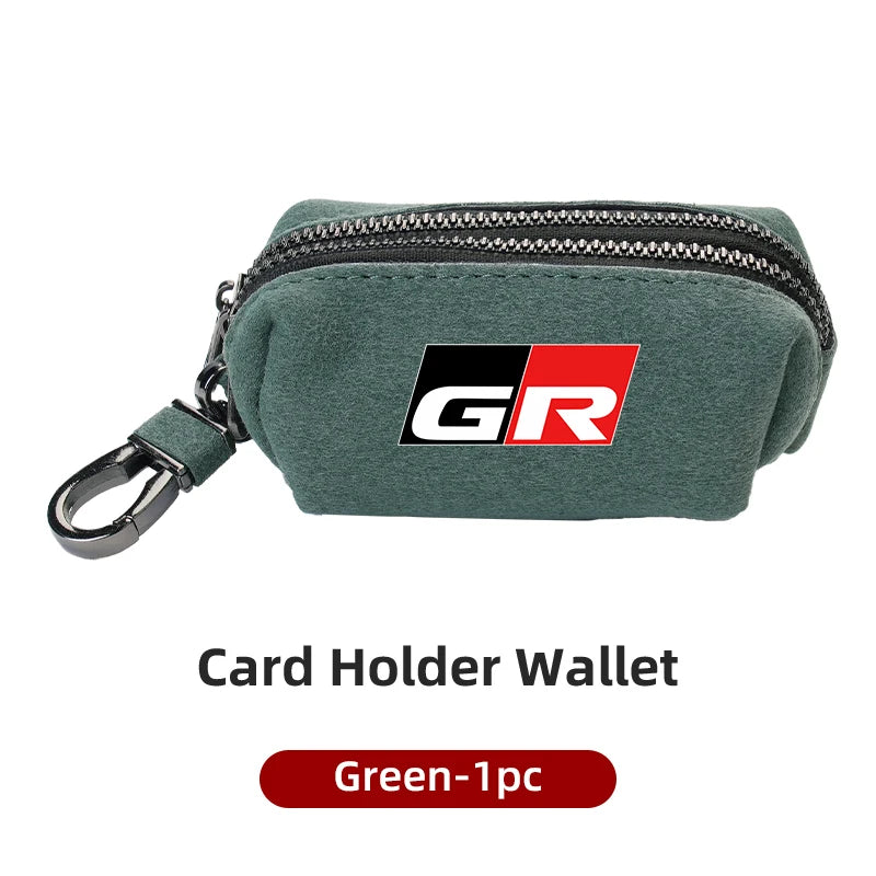 Compact Wallet Coin Purse & Card Organizer for Car Enthusiasts