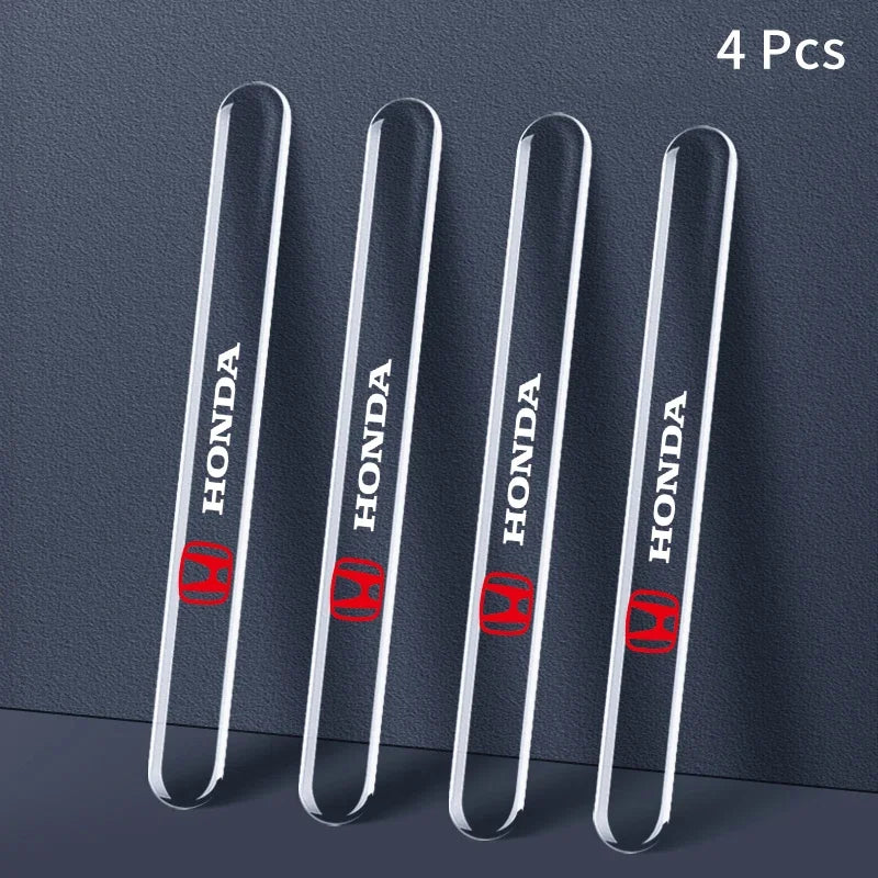 Transparent Car Door Edge Protection Strips – Anti-Scratch Guard (4 pcs)