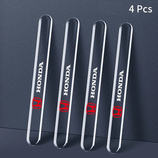 Transparent Car Door Edge Protection Strips – Anti-Scratch Guard (4 pcs)