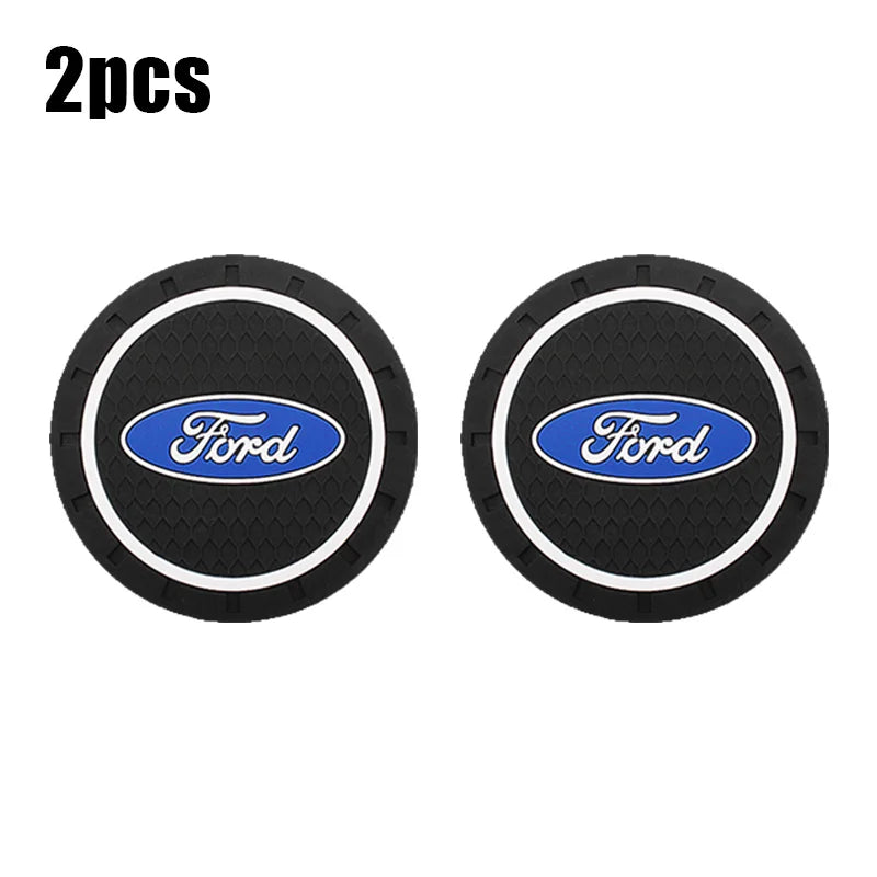 Car Cup Holder Non-Slip Coaster Mat – Anti-Skid PVC Interior Pad