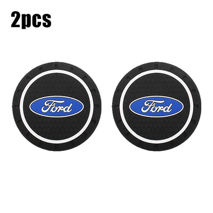 Car Cup Holder Non-Slip Coaster Mat – Anti-Skid PVC Interior Pad