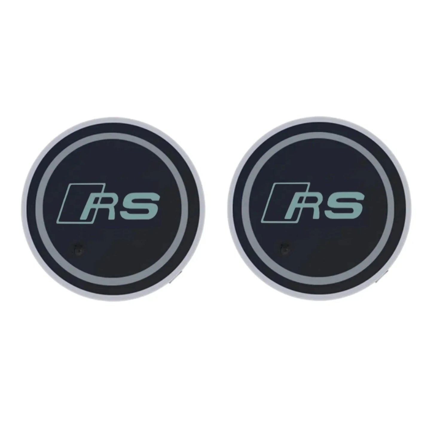 7-Color LED Car Cup Holder Light – Luminous Coaster (Set of 2)