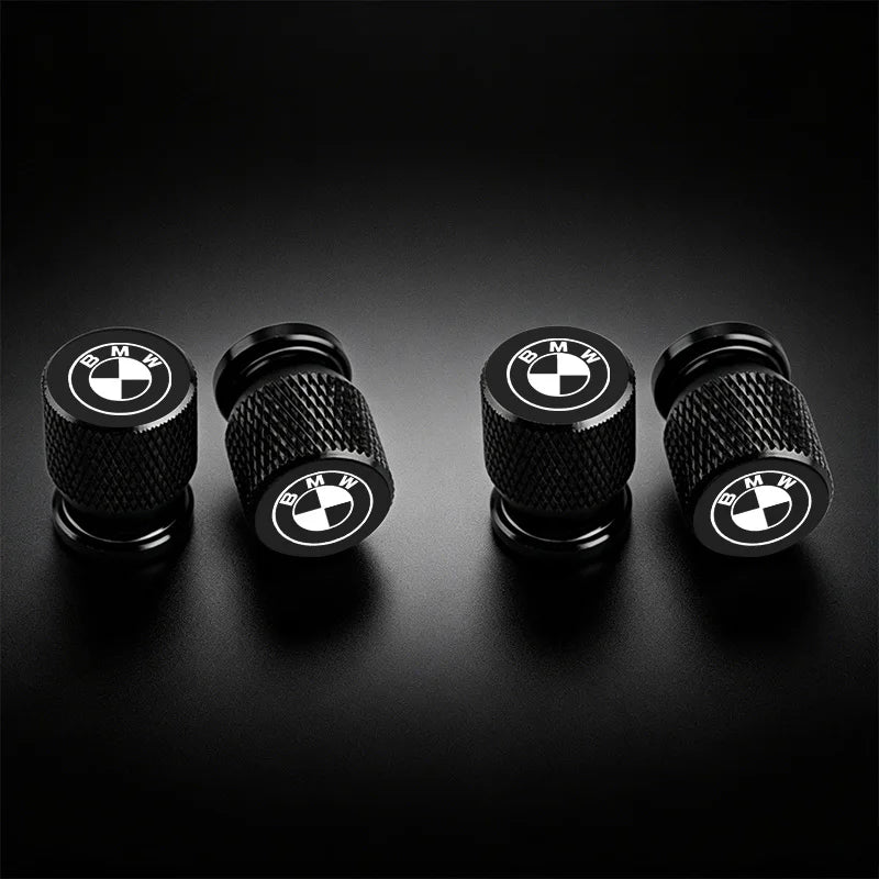 Aluminum Tire Valve Stem Caps – Set of 4 | Dustproof & Waterproof