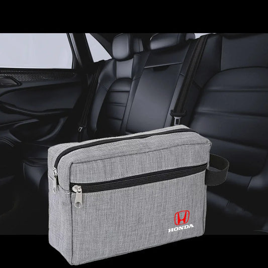 Car Armrest Storage Bag – Travel Zipper Organizer Box