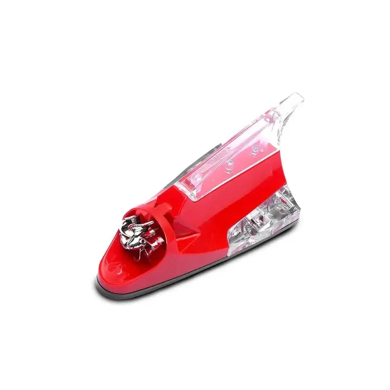 LED Shark Fin Antenna – Wind Powered RGB Roof Light 5 Colors