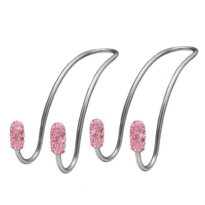 Rhinestone Car Headrest Hook | Bling Bag Hanger for Car Seat