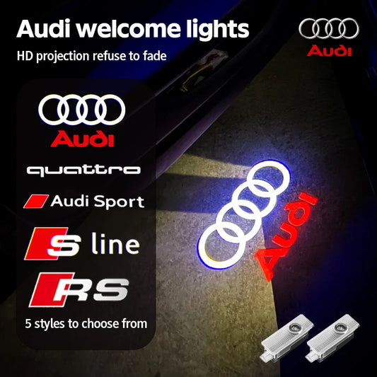 LED Car Door Welcome Light Projector – Wireless Courtesy Puddle Lamp