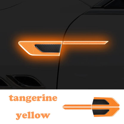Car Body Reflective Stickers – Side Safety Warning & Door Protection Strips