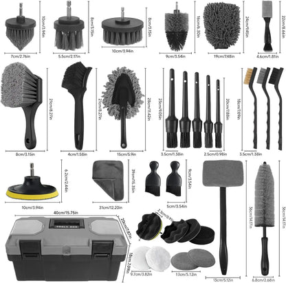 36-Piece Professional Car Detailing Kit