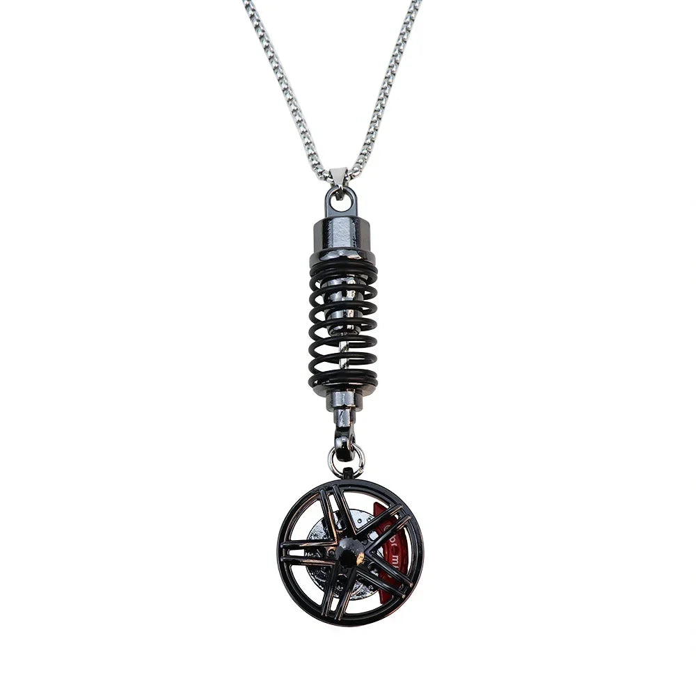 Car Wheel Rearview Pendant