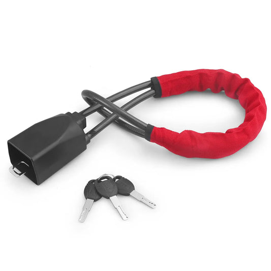 Car Steering Wheel Lock – Anti-Theft Seat Belt Cable Lock