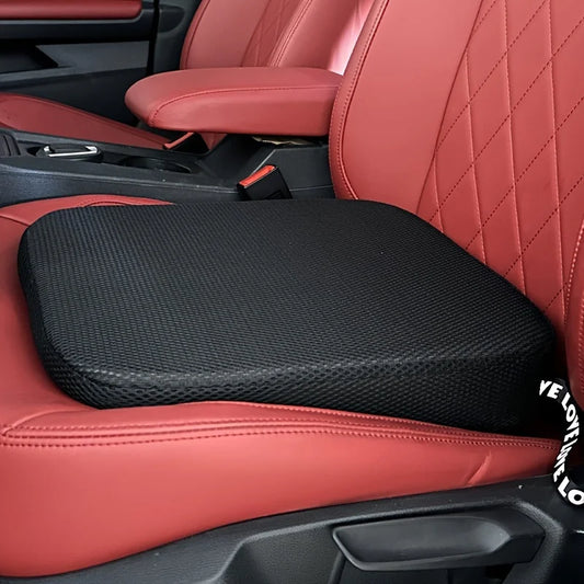 Thick Car Seat Cushion – Breathable Polyester Comfort Pad 3.15"