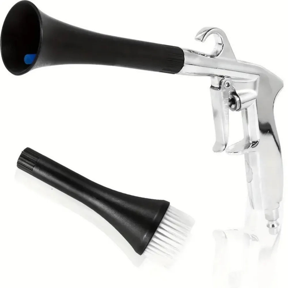 1. Pistola di Pulizia Pneumatica Multifunzione ad Alta Pressione Compressore d'Aria Portatile Soffiatore per Polvere Strumento di Manutenzione Dettaglio Interni Auto