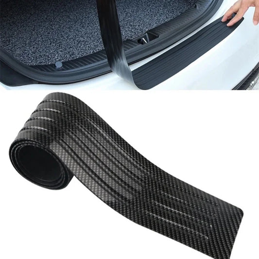 Carbon Fiber Trunk Door Sill Protector – Universal Fit