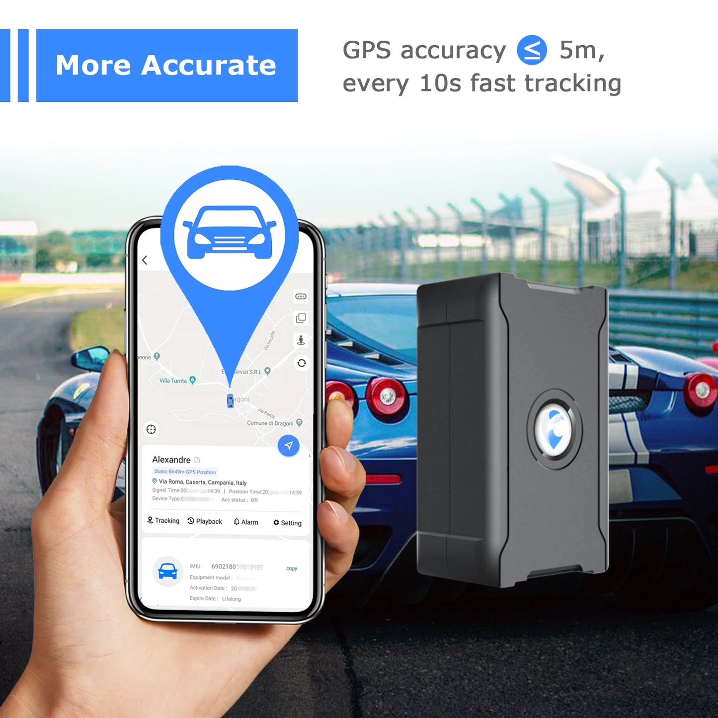 2G/4G GPS Tracker No SIM – Vehicle & Asset Tracking 6000mAh