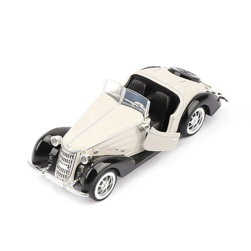 1:32 Diecast Pull Back Toy Car Model – Openable Doors Collectible