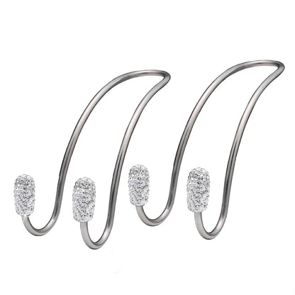Rhinestone Car Headrest Hook | Bling Bag Hanger for Car Seat