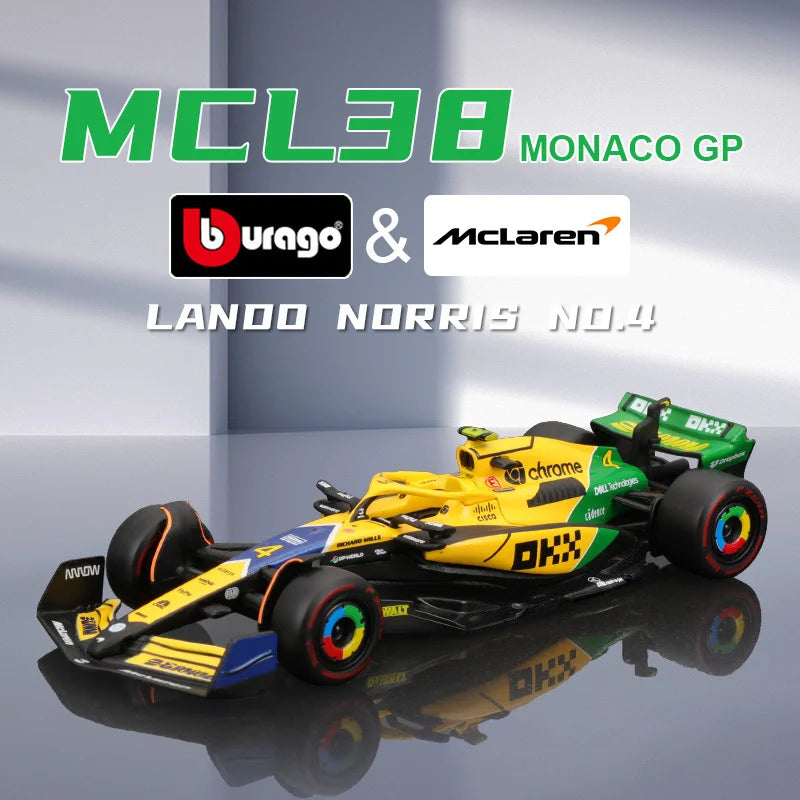 Formel-Rennmodellauto aus Metall