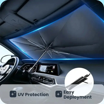 Portable Car Windshield Sunshade Foldable