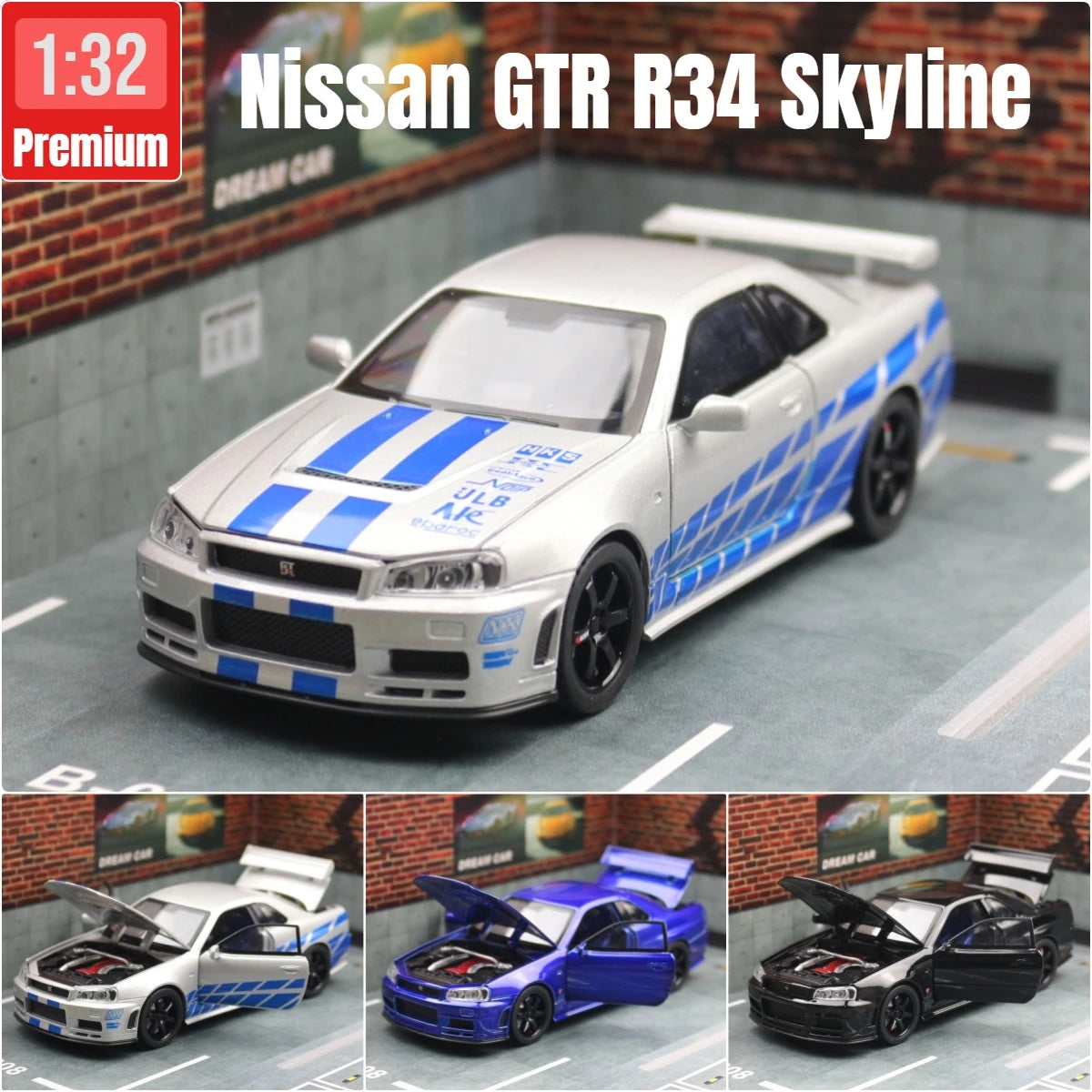 Performance Sports Car Diecast Model