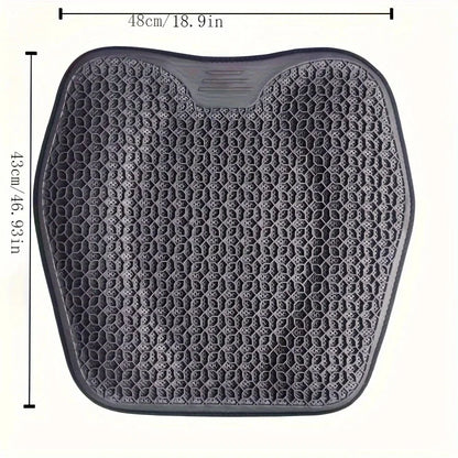 Honeycomb Gel Seat Cushion – Breathable Ergonomic Car Pad