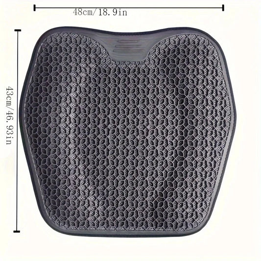 Honeycomb Gel Seat Cushion – Breathable Ergonomic Car Pad