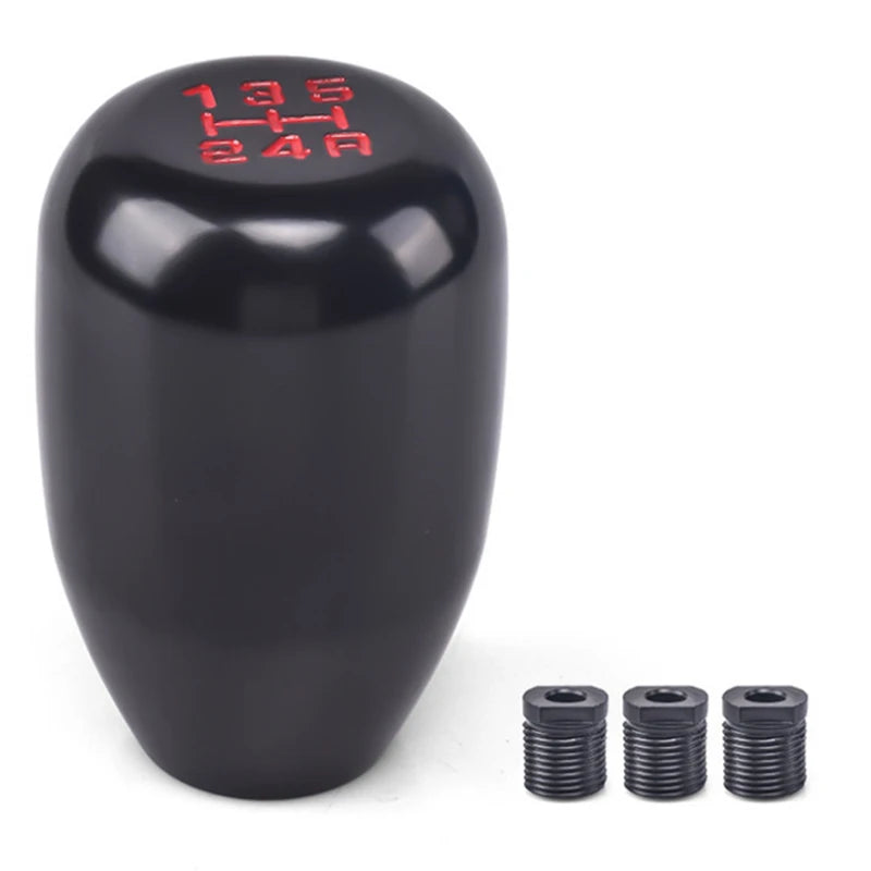 5 Speed Universal Metal Car Gear Shift Knob