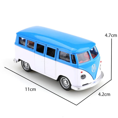 1:38 Diecast T1 Bus Model – Retro Collector Toy